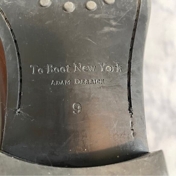 To Boot New York David Brown Leather Brogue Lace Up Oxfords - Picture 9 of 10
